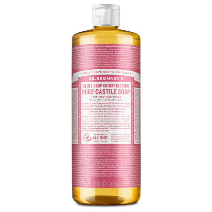 Dr Bronner's Castile Liquid Cherry 946ml