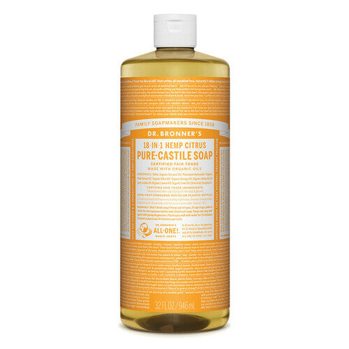 Dr Bronner's Castile Liquid Soap Citrus 946ml