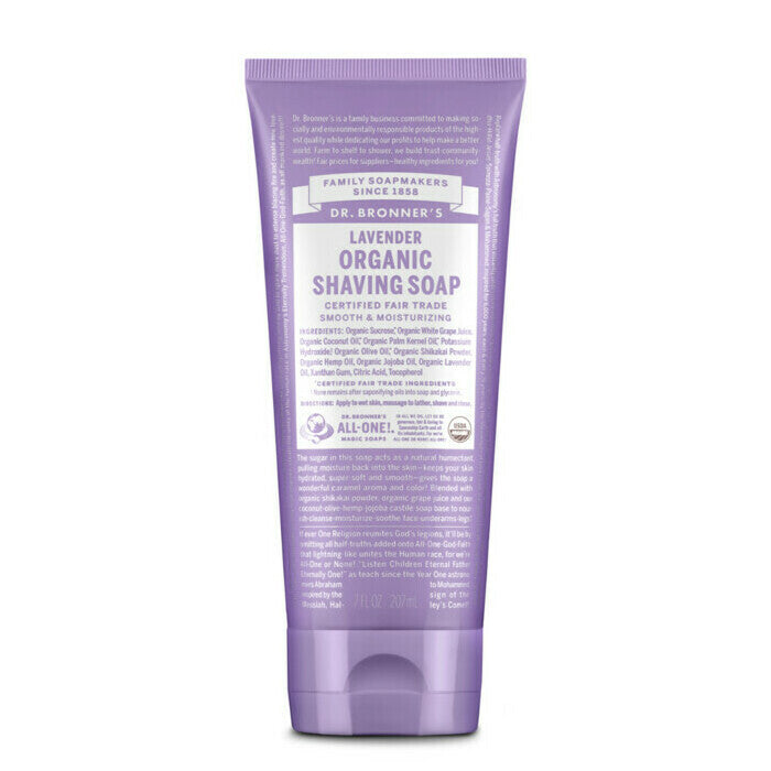 Dr Bronner's Shave Gel Lavender 207ml