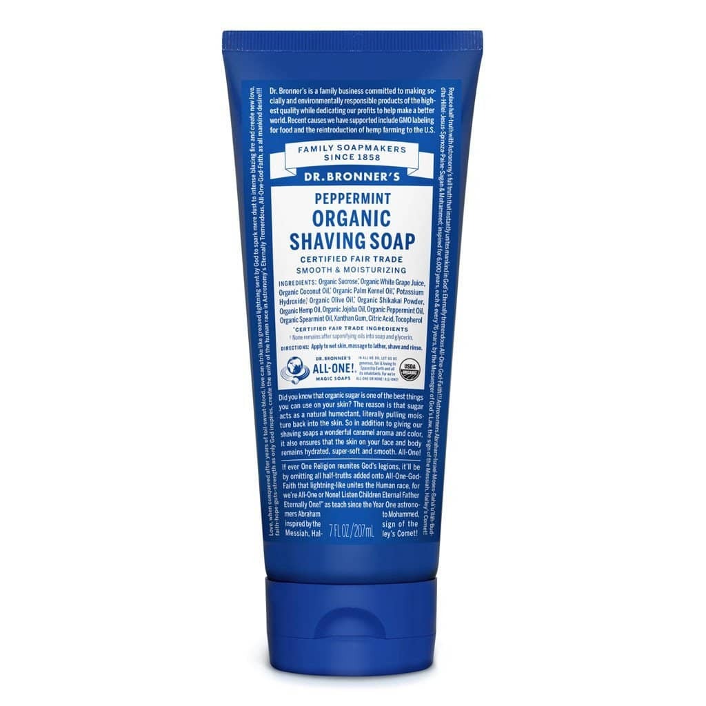 Dr Bronner's Shave Gel Peppermint 207ML