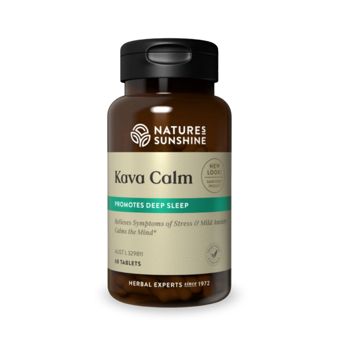 Natures Sunshine Kava Calm 60 Tabs