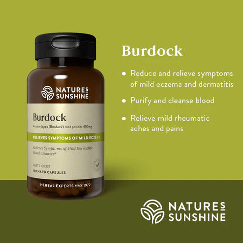 Nature's Sunshine Burdock - 100 capsules