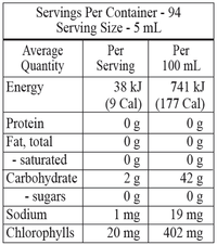 Nature's Sunshine Liquid Chlorophyll [VOL:473ML]
