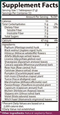Aim Herbal Fiberblend 375g [FLA:RASPBERRY]