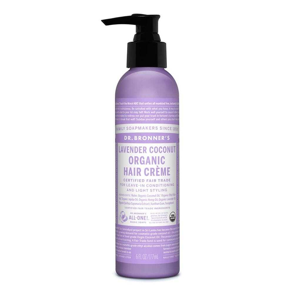 Dr Bronners Hair Condition & Style Creme 177ml Lav Coco