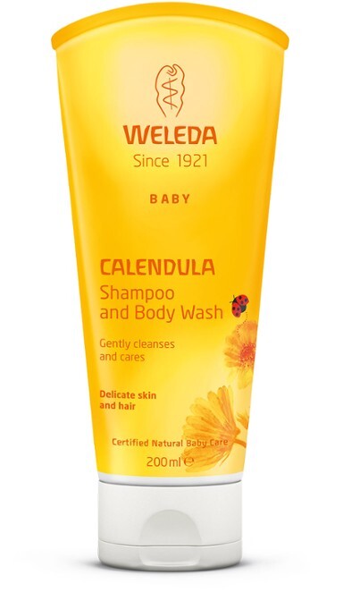 Weleda Baby Calendula Shampoo & Body Wash 200mL