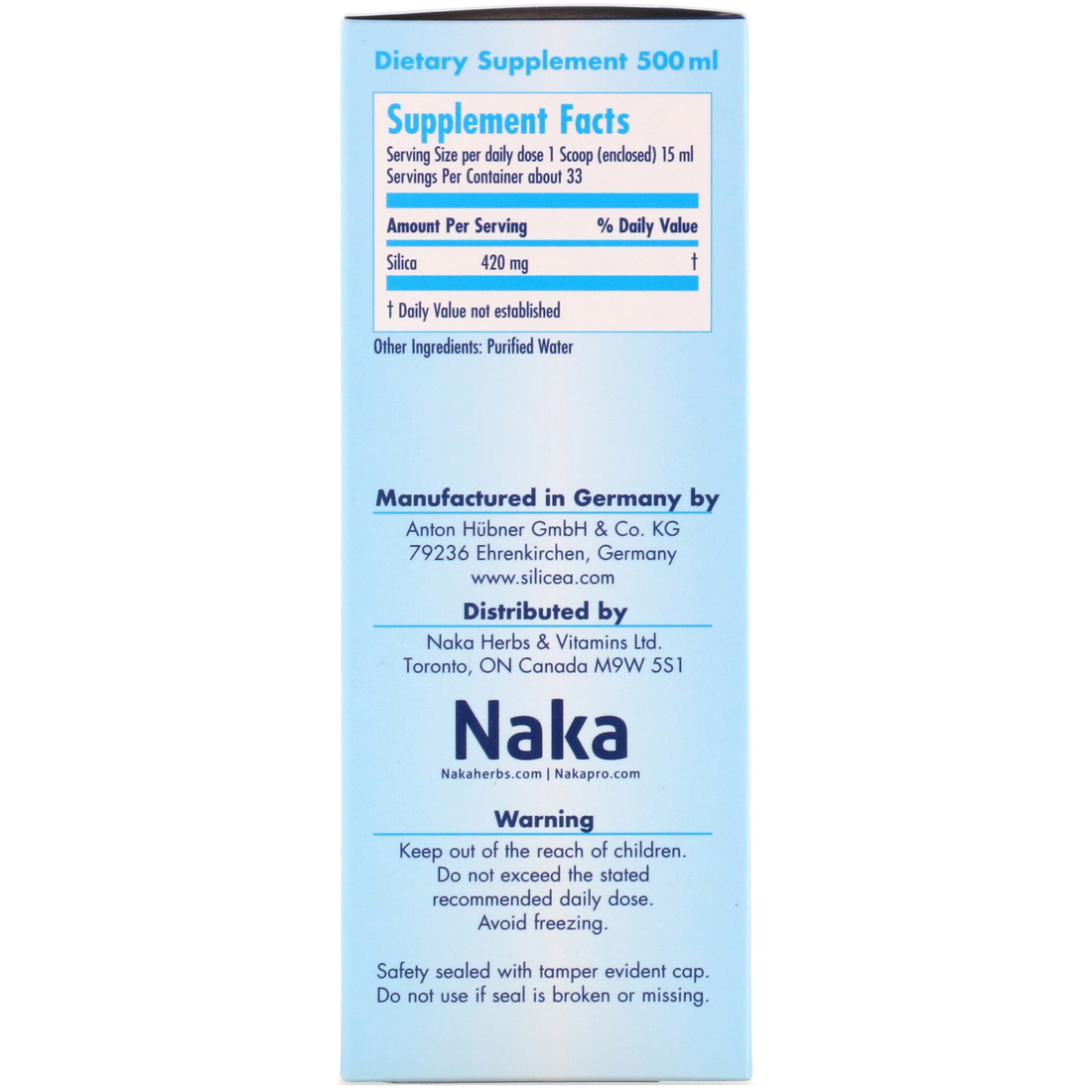 Silicea Gel 500ML