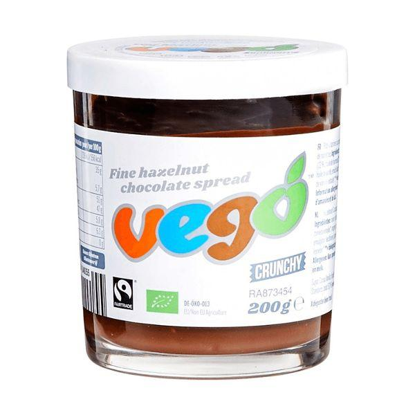 Vego Crunchy Hazelnut Chocolate Spread 200g