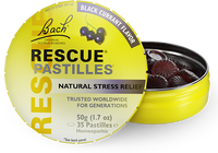 Bach Flower Remedies Rescue Pastilles 50g [FLA:BLACK CURRANT]