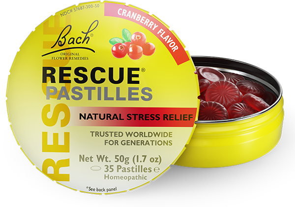 Bach Flower Remedies Rescue Pastilles 50g [FLA:BLACK CURRANT]