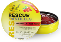 Bach Flower Remedies Rescue Pastilles 50g [FLA:BLACK CURRANT]