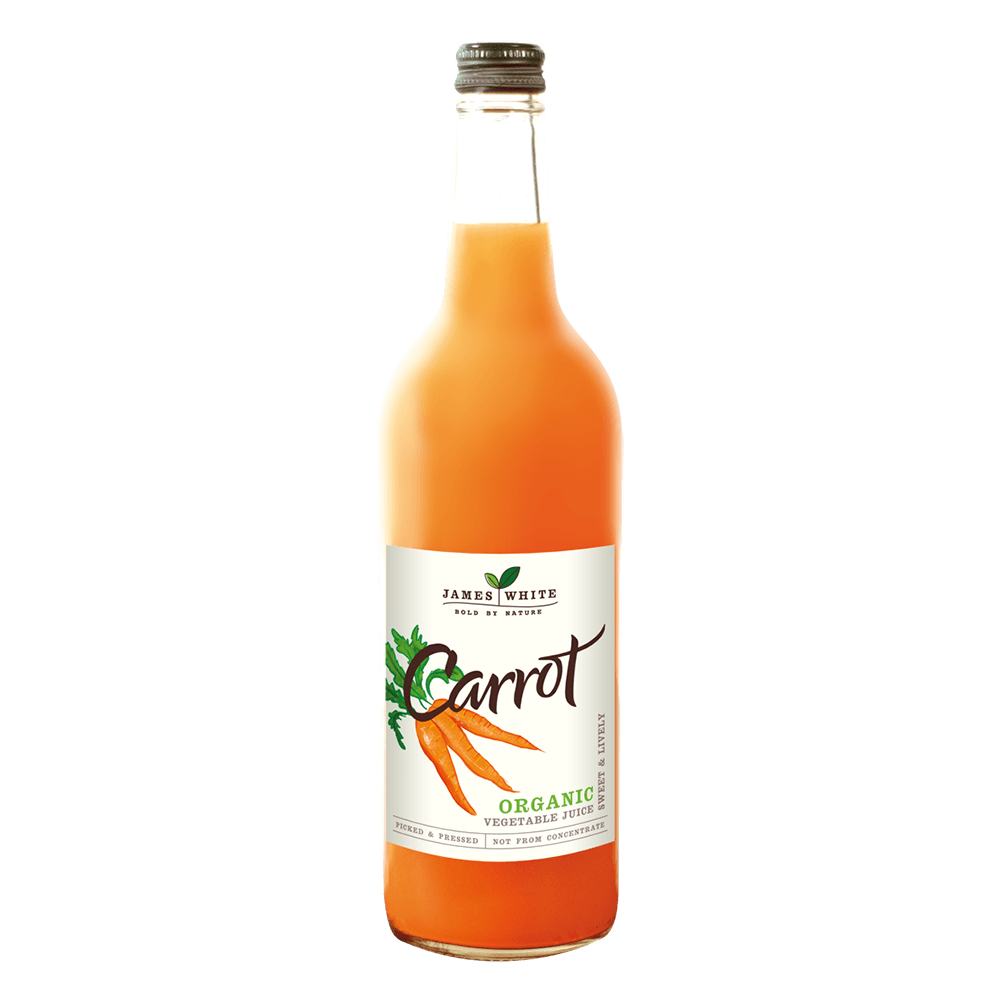 James White Organic Carrot Juice 750mL