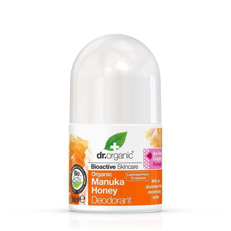 Dr Organic Roll On Manuka Honey 50ml