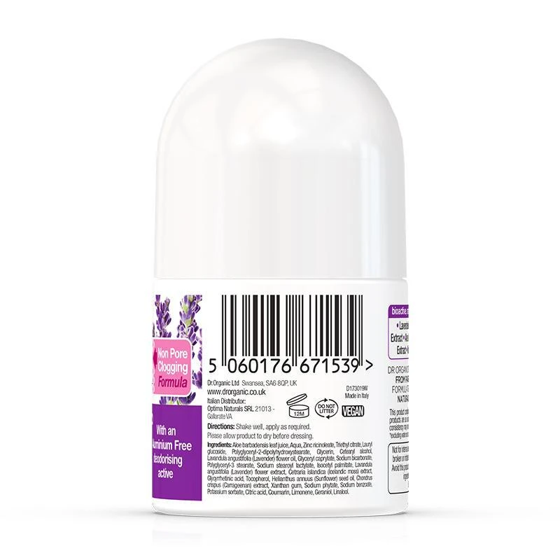 Dr Organic Roll On Lavender 50ml