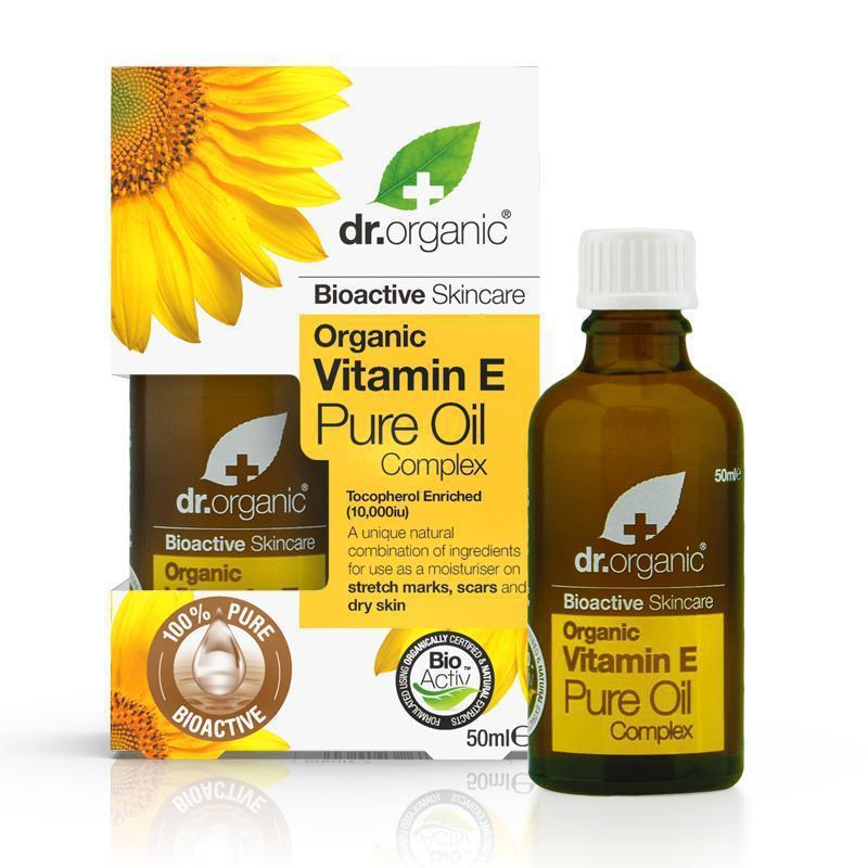 Dr Organic Vitamin E Pure Oil 50ml
