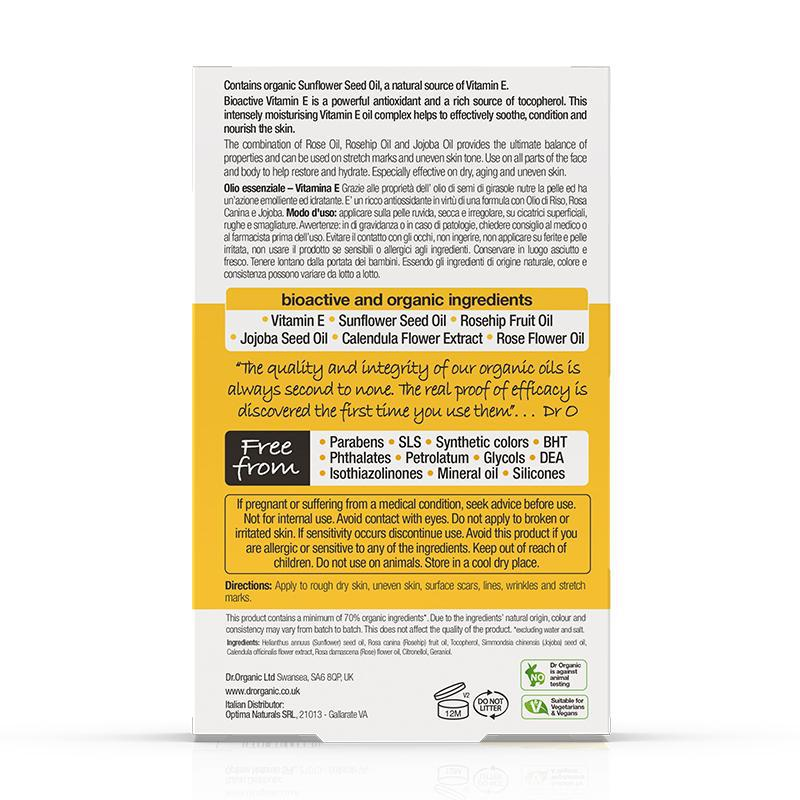 Dr Organic Vitamin E Pure Oil 50ml