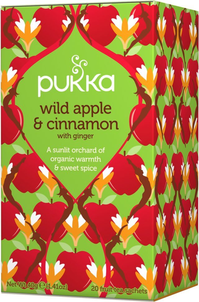 Pukka Wild Apple & Cinnamon Tea - 20 Tea Sachets
