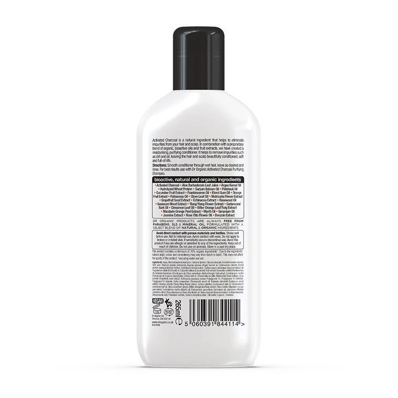 Dr Organic Conditioner Charcoal 265ml