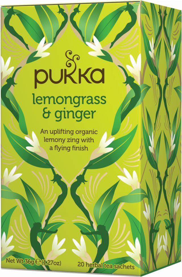 Pukka Lemongrass & Ginger Tea - 20 Tea Sachets