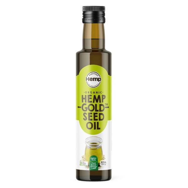 Hemp Foods Australia Hemp Gold" Seed Oil 500mL