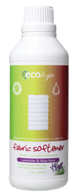 ECOlogic Fabric Softener Lavender & Aloe Vera 1L