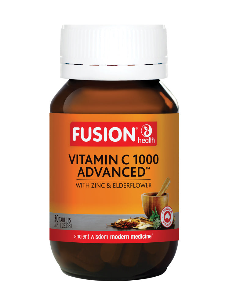 Fusion Vitamin C 1000 Advanced 30 Chewable Tablets