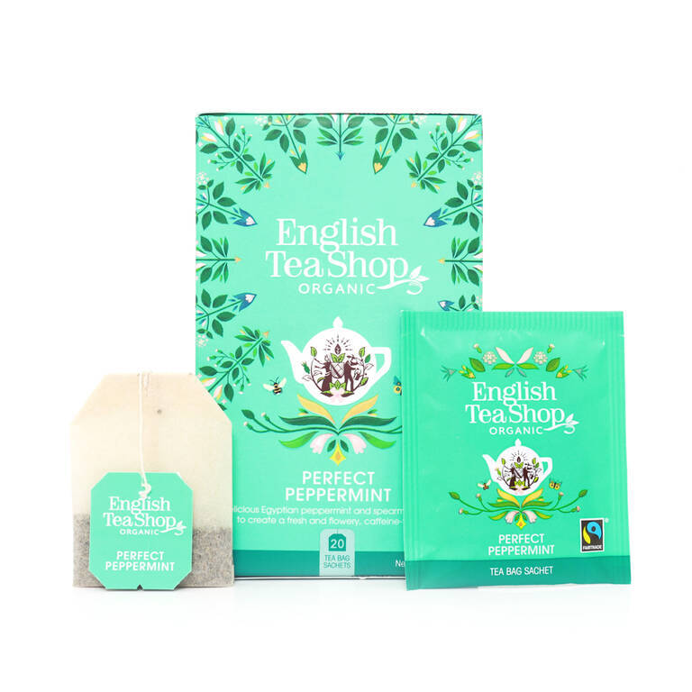 English Tea Shop Perfect Peppermint - 20 Tea Bag Sachets