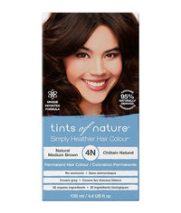 Tints of Nature 4N Medium Brown Permanent Hair Dye