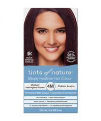 Tints of Nature 4M Medium Mahogany Brown Permanent Hair Dye