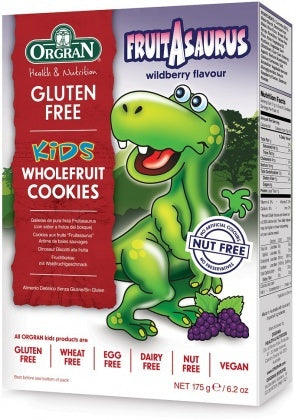 Orgran Fruitasaurus Wholefruit Cookies 175g