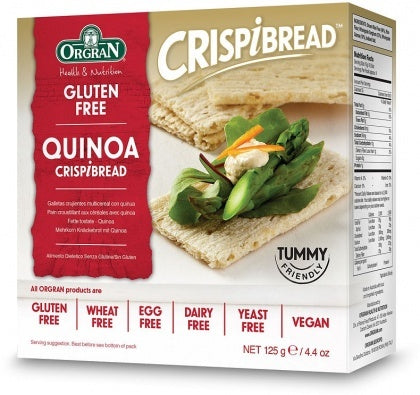 Orgran Quinoa Crispibread 125g