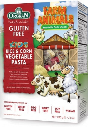 Orgran Farm Animals Rice & Corn Vegetable Pasta