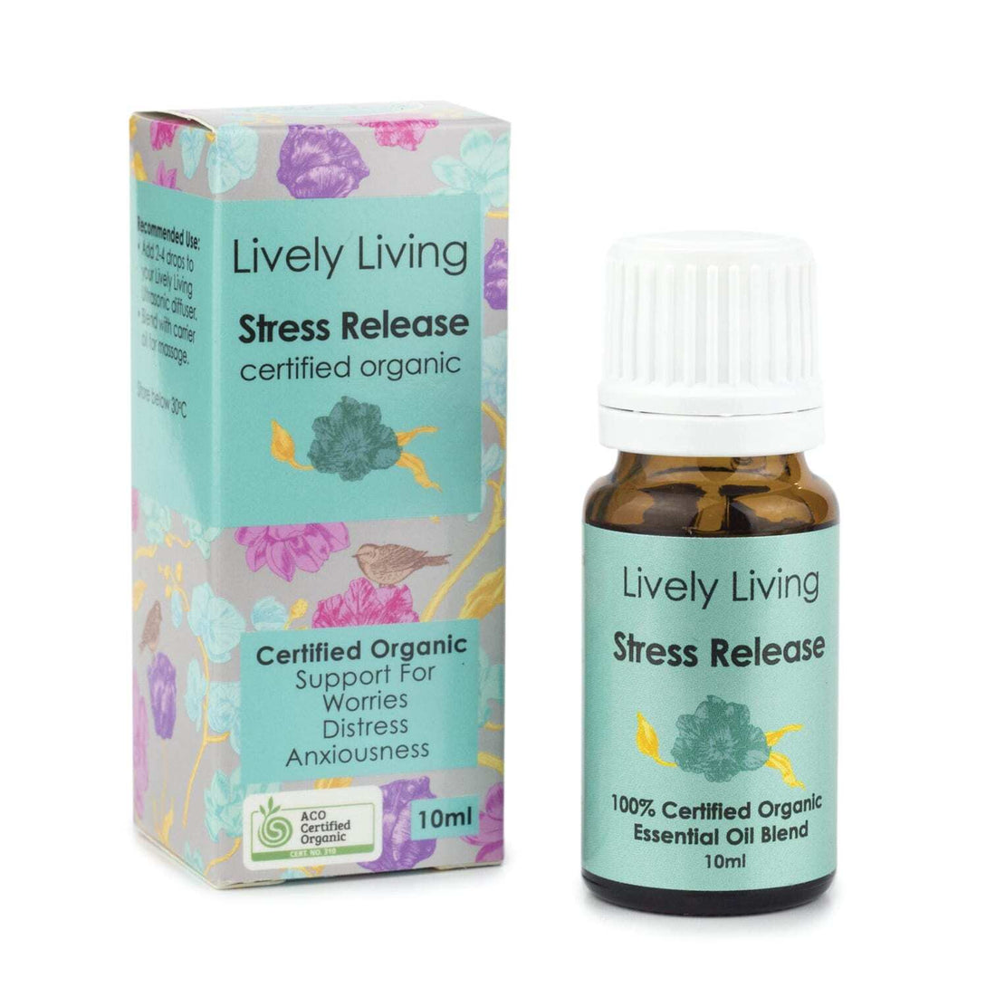 Lively Living Stress Release Essential Oil Blend 10mL