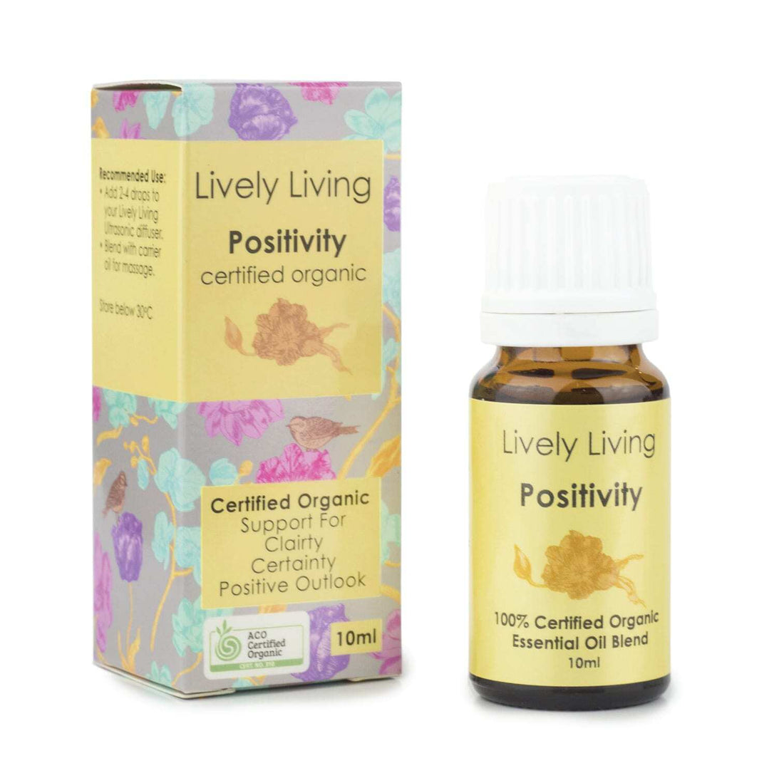 Lively Living Positivity Essential Oil Blend 10mL