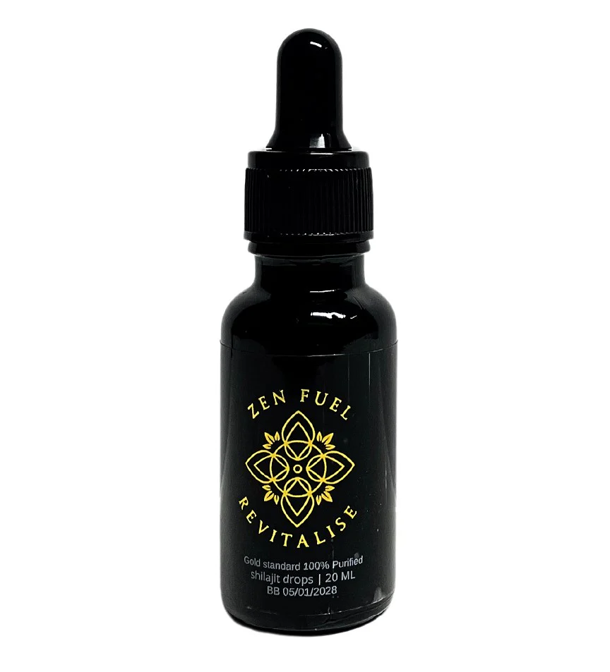 Zenfuel Gold Std Pure Shilajit Drops [SZ:20ML]