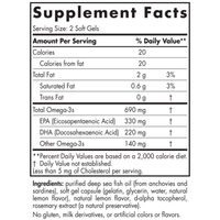 Omega-3 Fish Oil Lem [FOR:LIQUID SZ:237ML]