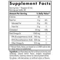 Omega-3 Fish Oil Lem [FOR:LIQUID SZ:237ML]