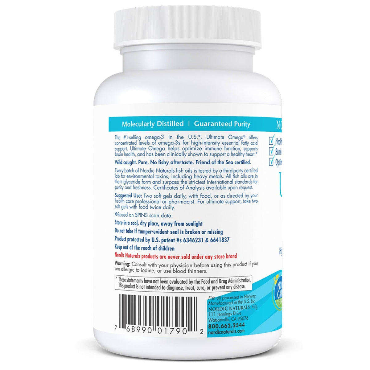 Ultimate Omega Lemon [SZ:60 CAPSULES]