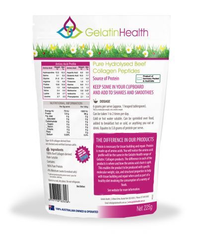 Gelatin Health Joints 225g