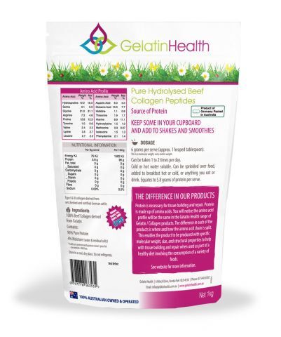 Gelatin Health Joints 1kg