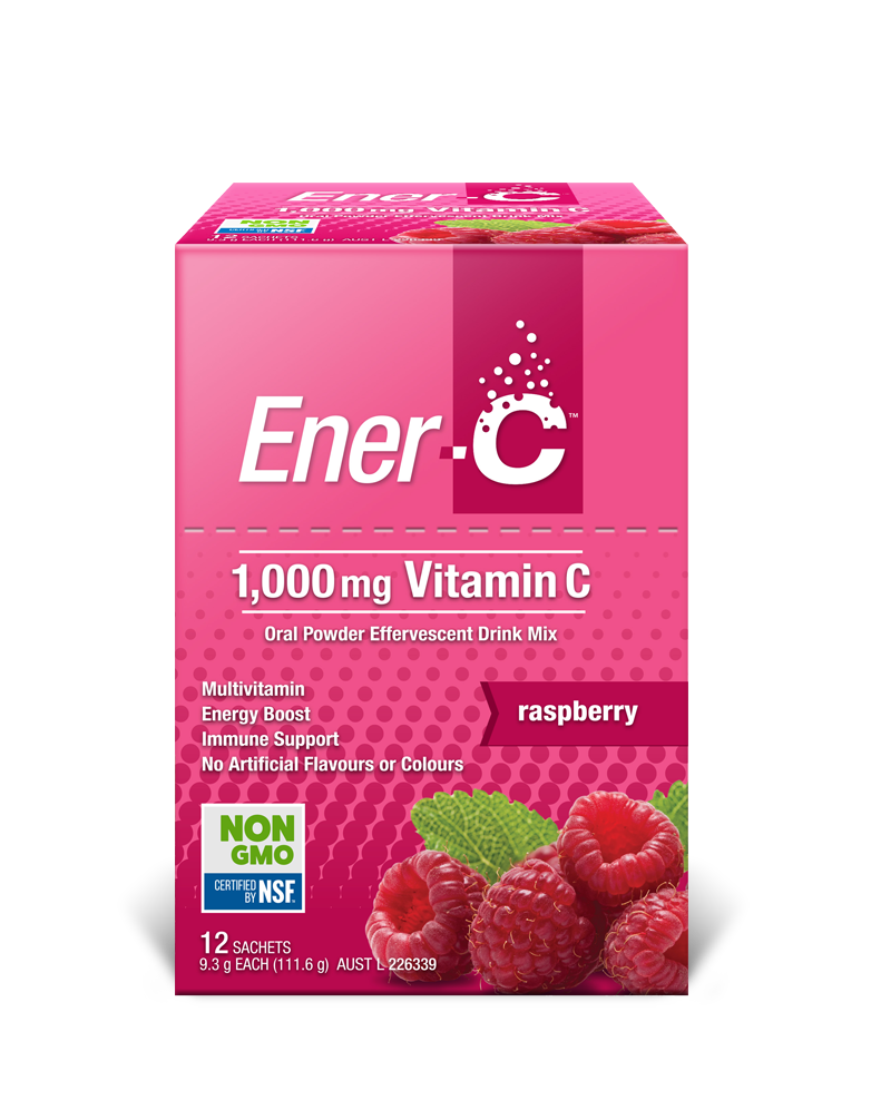 Ener-C Vitamin C Raspberry 12pk