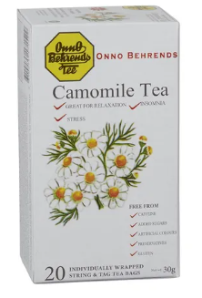 Onno Behrends Camomile Teabags [SZ:20 TEABAGS]