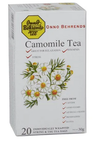 Onno Behrends Camomile Teabags [SZ:20 TEABAGS]