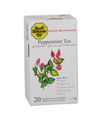 Onno Behrends Peppermint Teabags [SZ:20 TEABAGS]