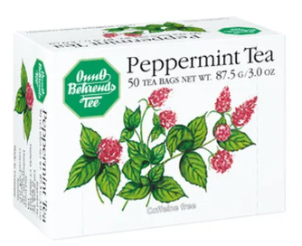Onno Behrends Peppermint Teabags [SZ:50 TEABAGS]