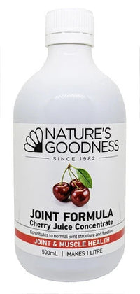 Nature's Goodness Cherry Juice Concentrate Joint Formula [VOL:500ML]