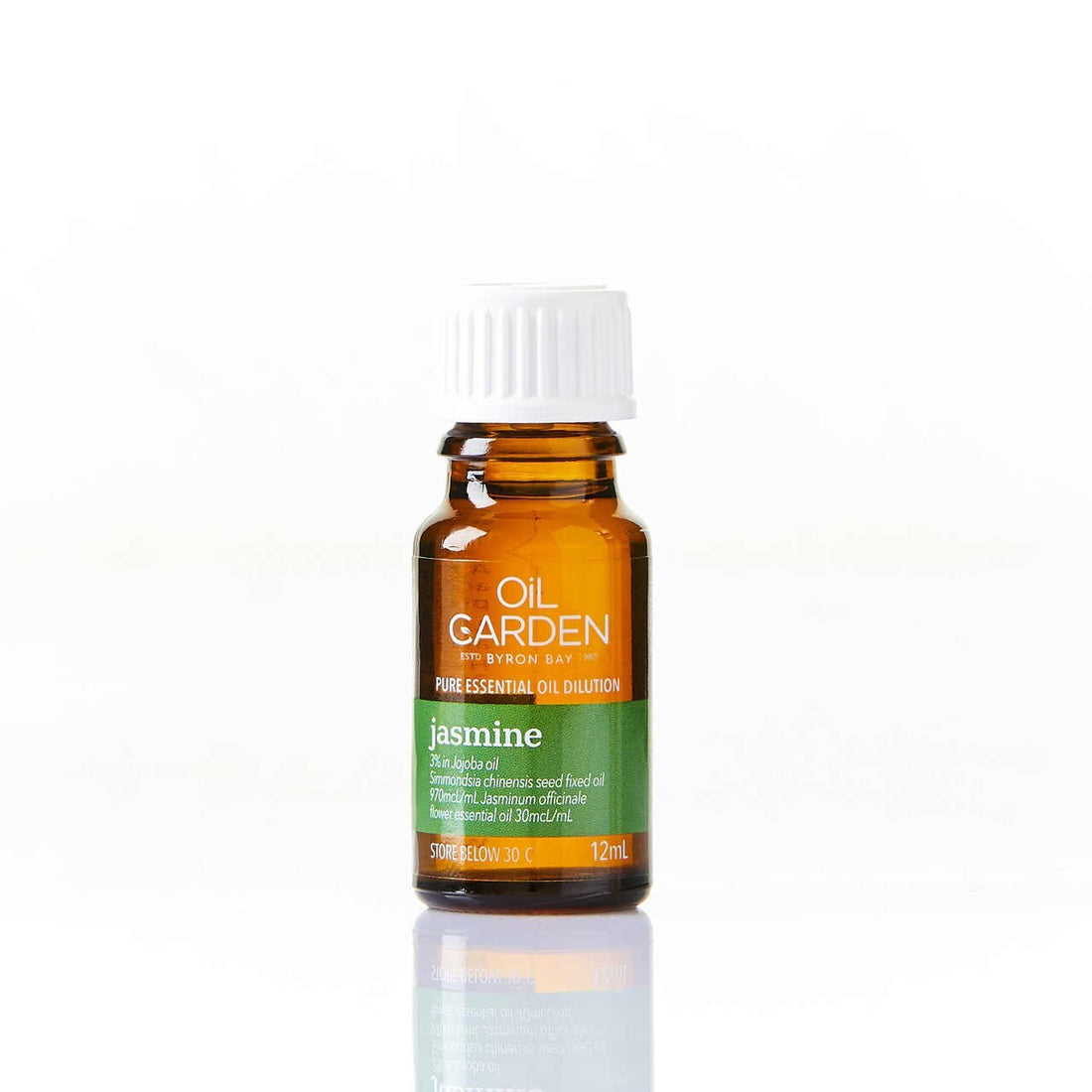 Oil Garden Pure Essential Oils of Jasmine in 3% Jojoba 12mL