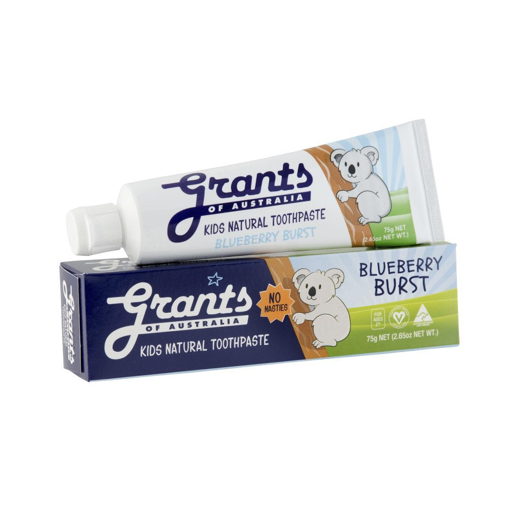 Kids Natural Toothpaste - Blueberry Burst 75G