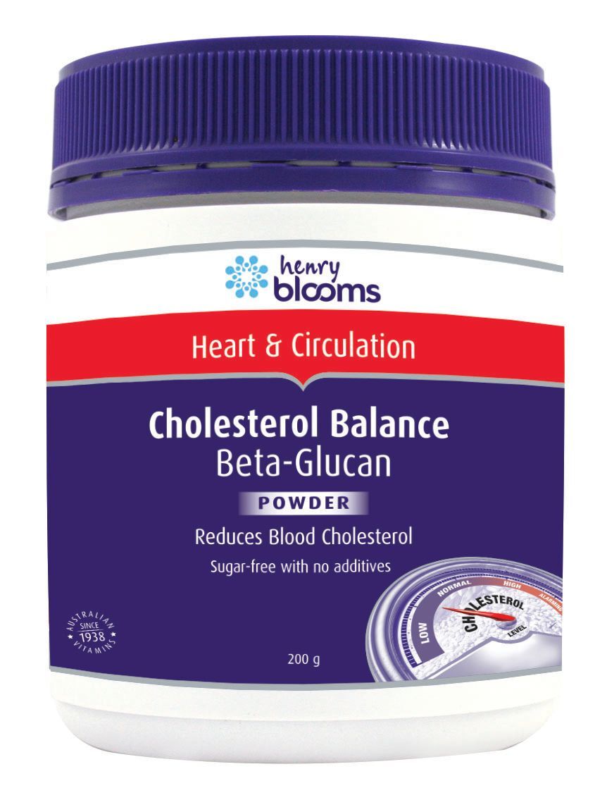 Henry Blooms Cholesterol Balance Beta-Glucan Powder [SZ:200G]