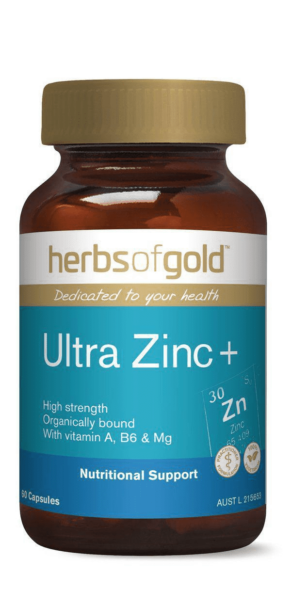 Herbs of Gold Ultra Zinc + 60 Capsules